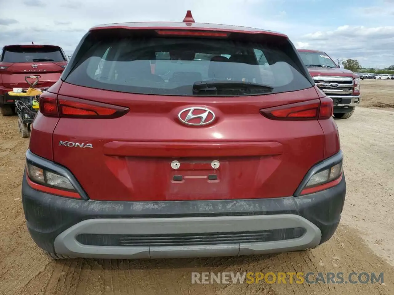 6 Photograph of a damaged car KM8K22AB7PU025782 HYUNDAI KONA 2023