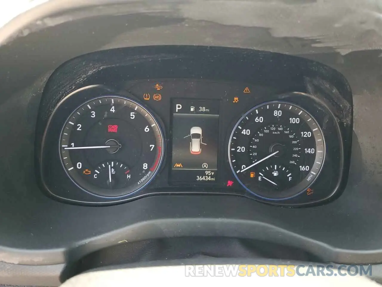9 Photograph of a damaged car KM8K22AB8PU955903 HYUNDAI KONA 2023