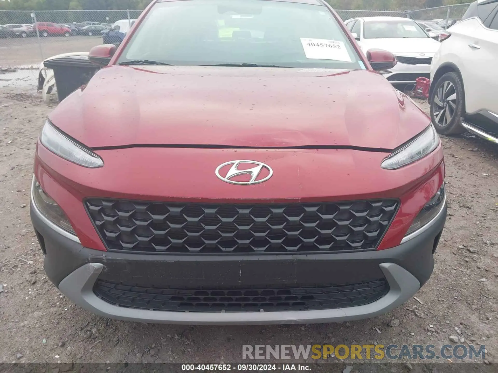 12 Photograph of a damaged car KM8K22ABXPU038428 HYUNDAI KONA 2023