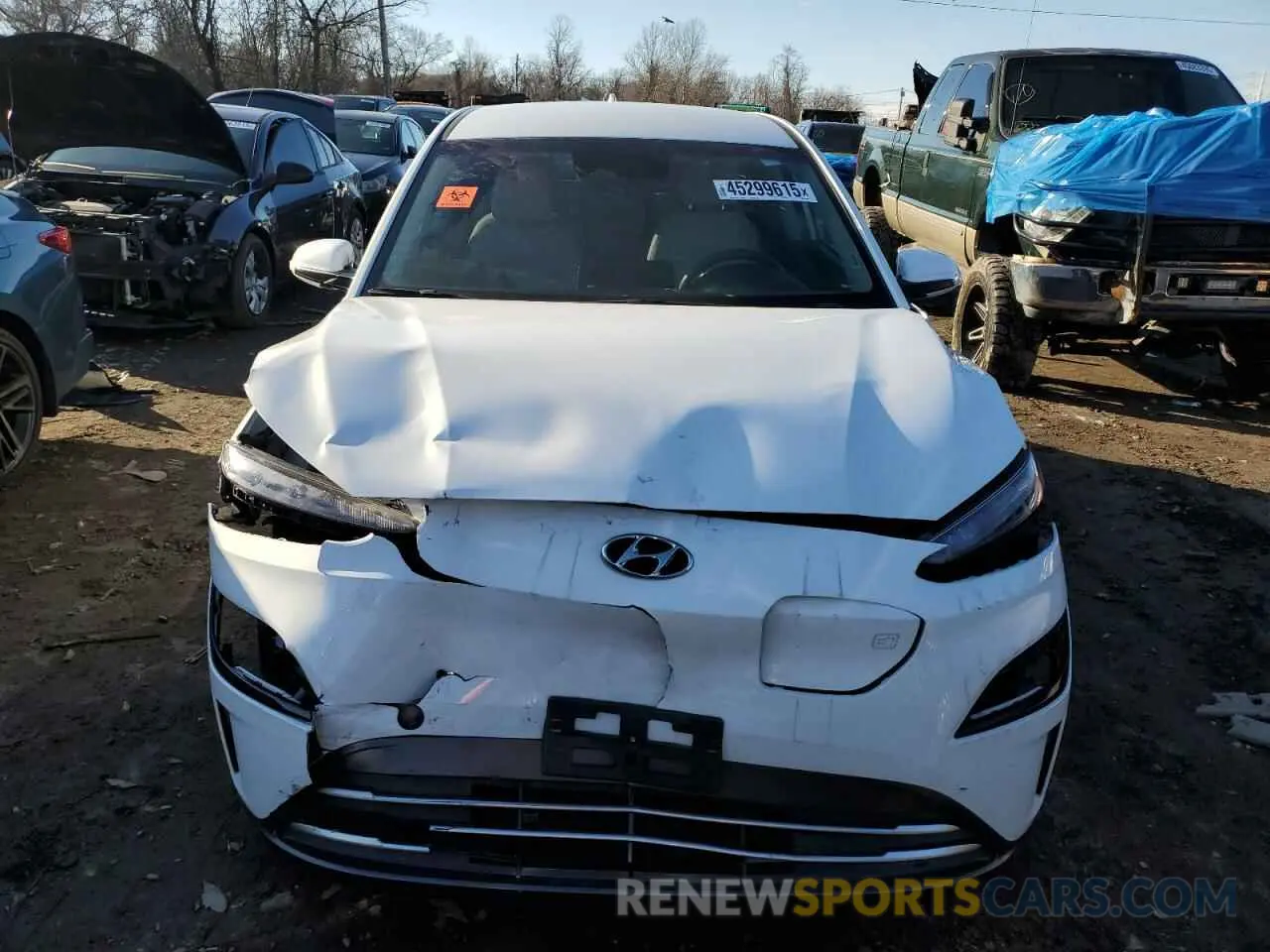 5 Фотография поврежденного автомобиля KM8K23AG3PU187460 HYUNDAI KONA 2023