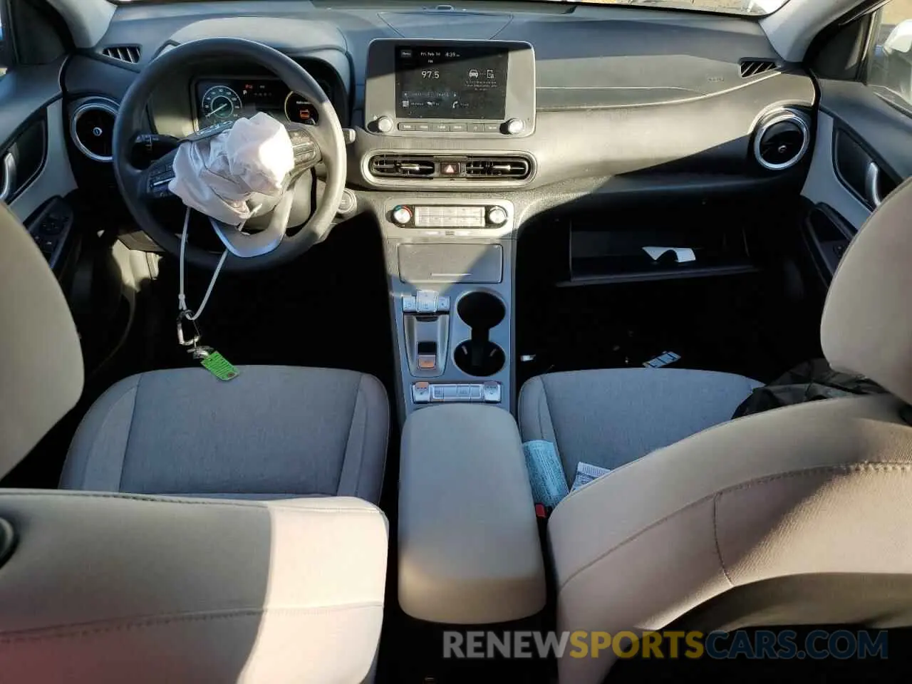 8 Фотография поврежденного автомобиля KM8K23AG3PU187460 HYUNDAI KONA 2023