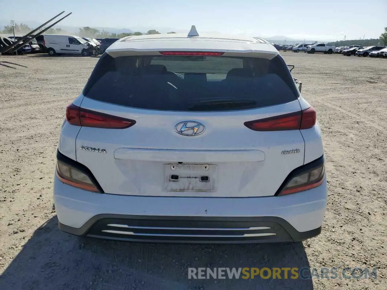 6 Photograph of a damaged car KM8K23AG5PU170224 HYUNDAI KONA 2023