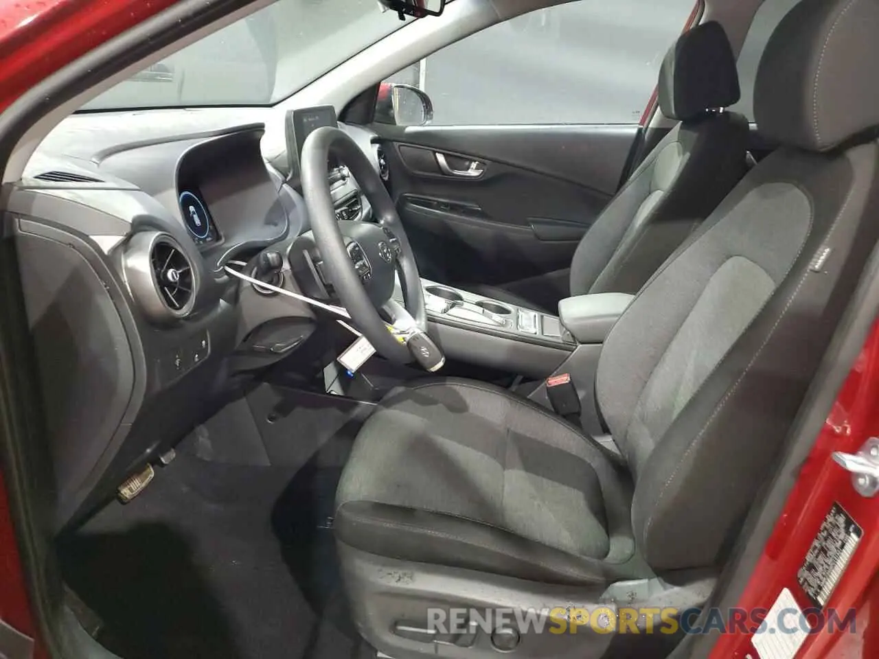 7 Photograph of a damaged car KM8K23AG6PU191521 HYUNDAI KONA 2023
