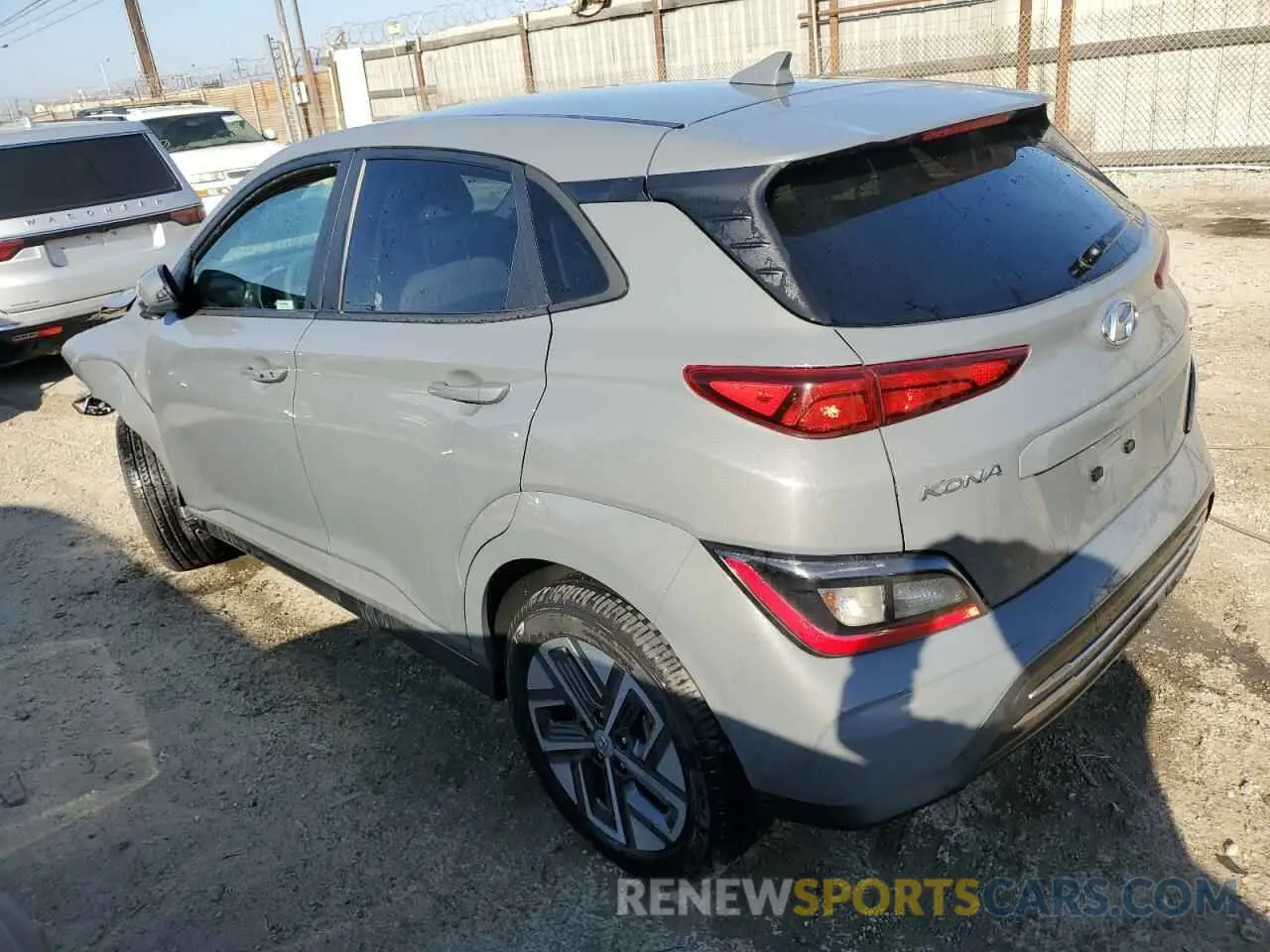 2 Photograph of a damaged car KM8K23AG7PU178471 HYUNDAI KONA 2023