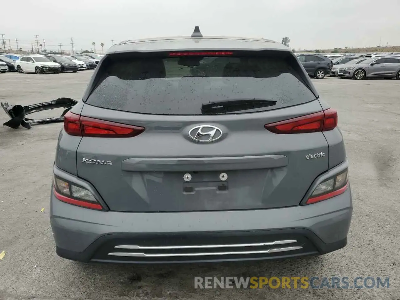 6 Photograph of a damaged car KM8K23AG7PU183881 HYUNDAI KONA 2023