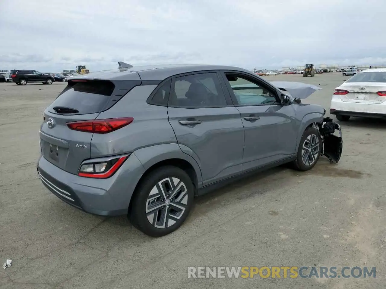 3 Photograph of a damaged car KM8K23AG8PU178706 HYUNDAI KONA 2023