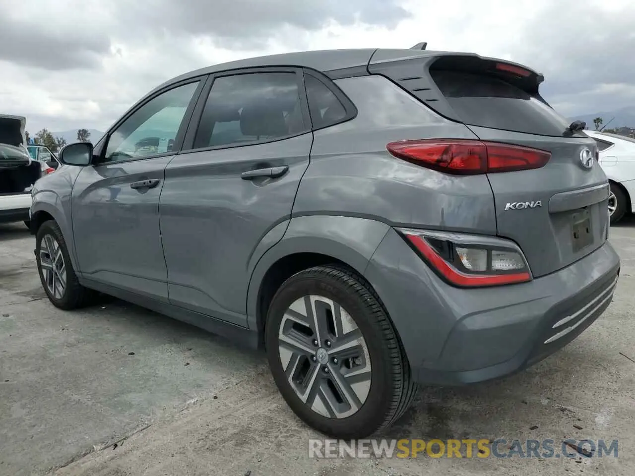 2 Photograph of a damaged car KM8K23AGXPU183664 HYUNDAI KONA 2023