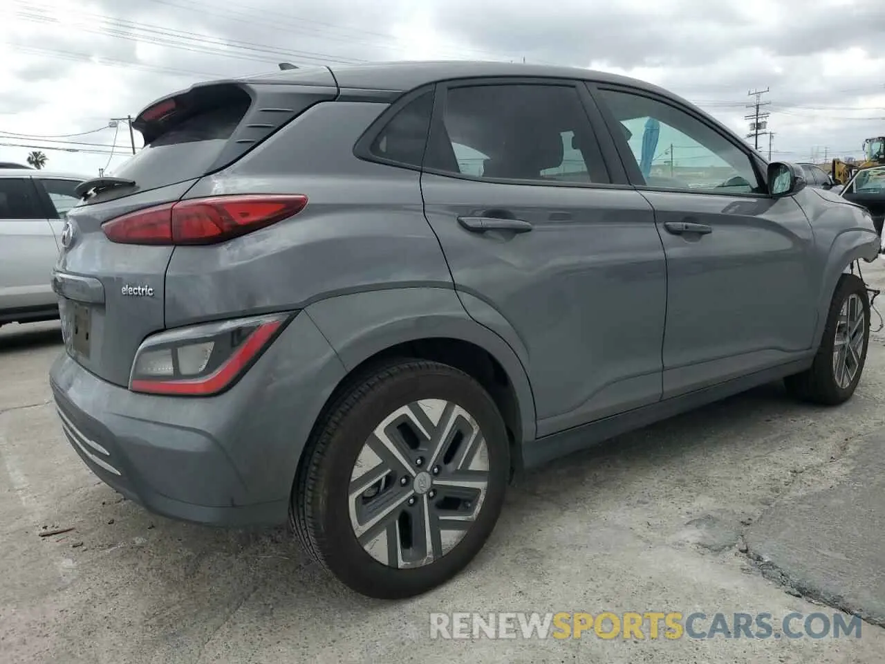 3 Photograph of a damaged car KM8K23AGXPU183664 HYUNDAI KONA 2023