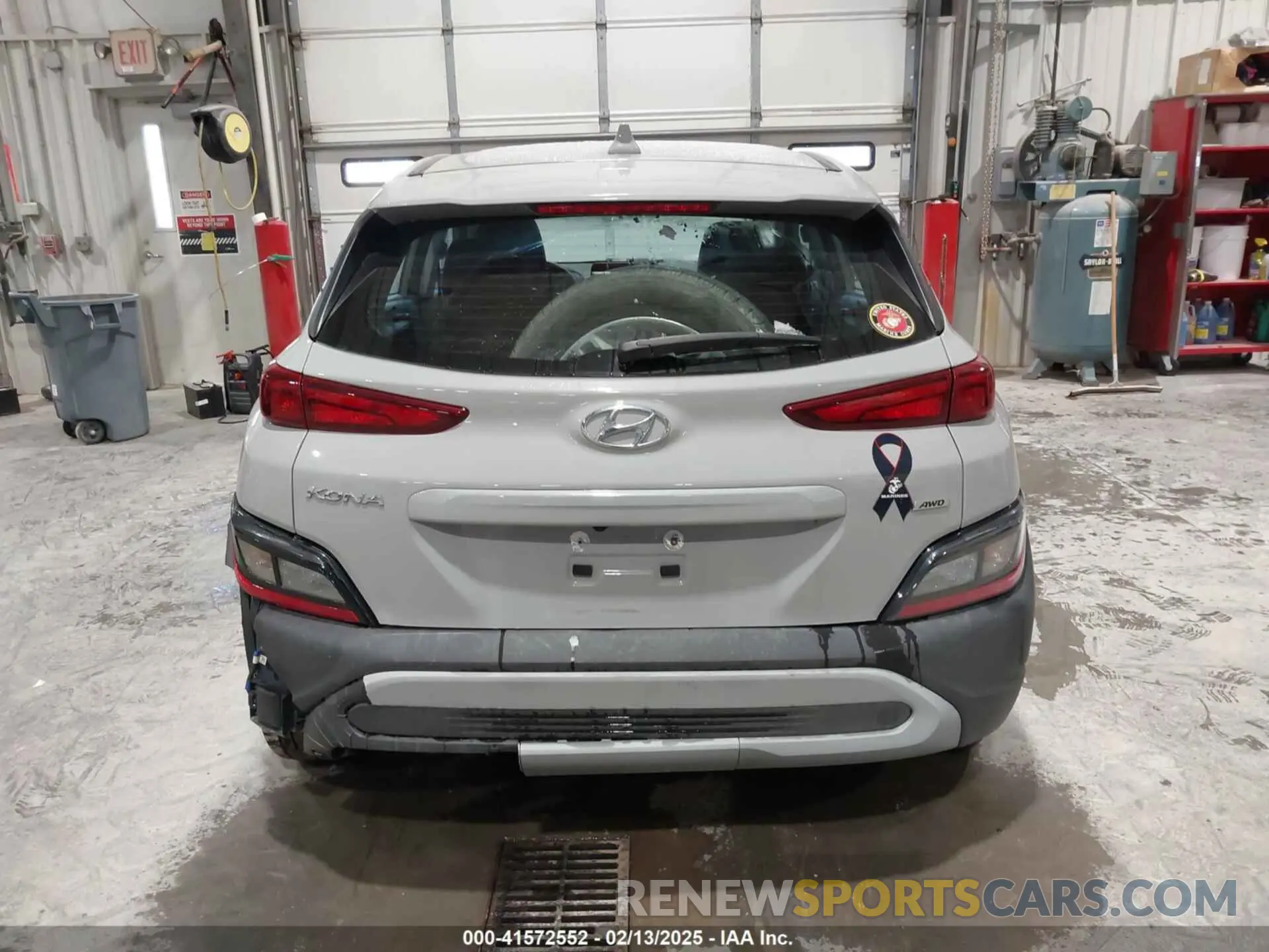 16 Photograph of a damaged car KM8K2CAB2PU013965 HYUNDAI KONA 2023