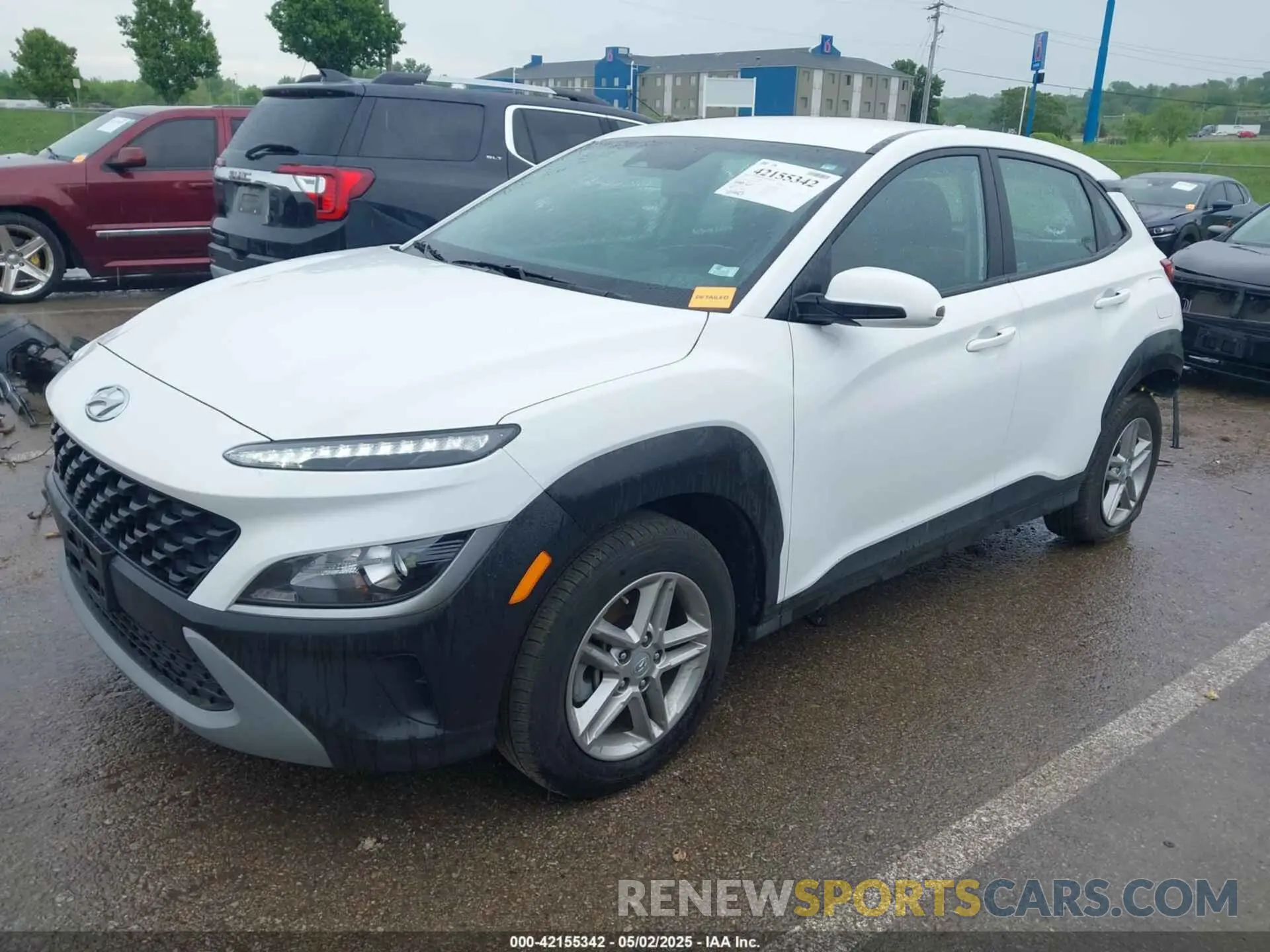2 Photograph of a damaged car KM8K2CABXPU058703 HYUNDAI KONA 2023