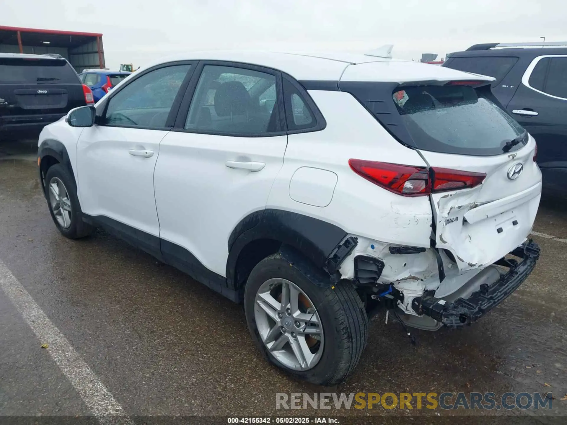 3 Photograph of a damaged car KM8K2CABXPU058703 HYUNDAI KONA 2023