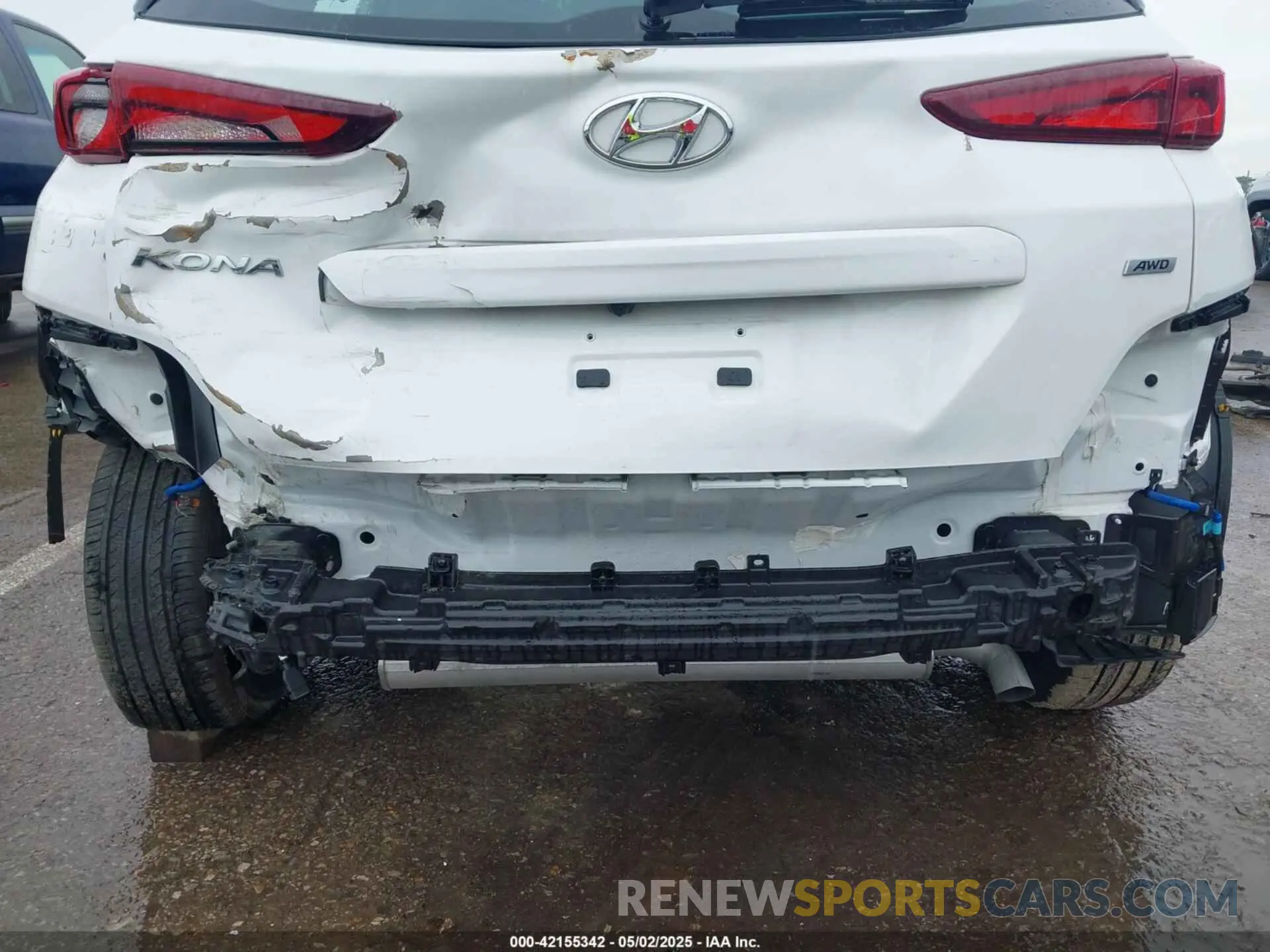 6 Photograph of a damaged car KM8K2CABXPU058703 HYUNDAI KONA 2023