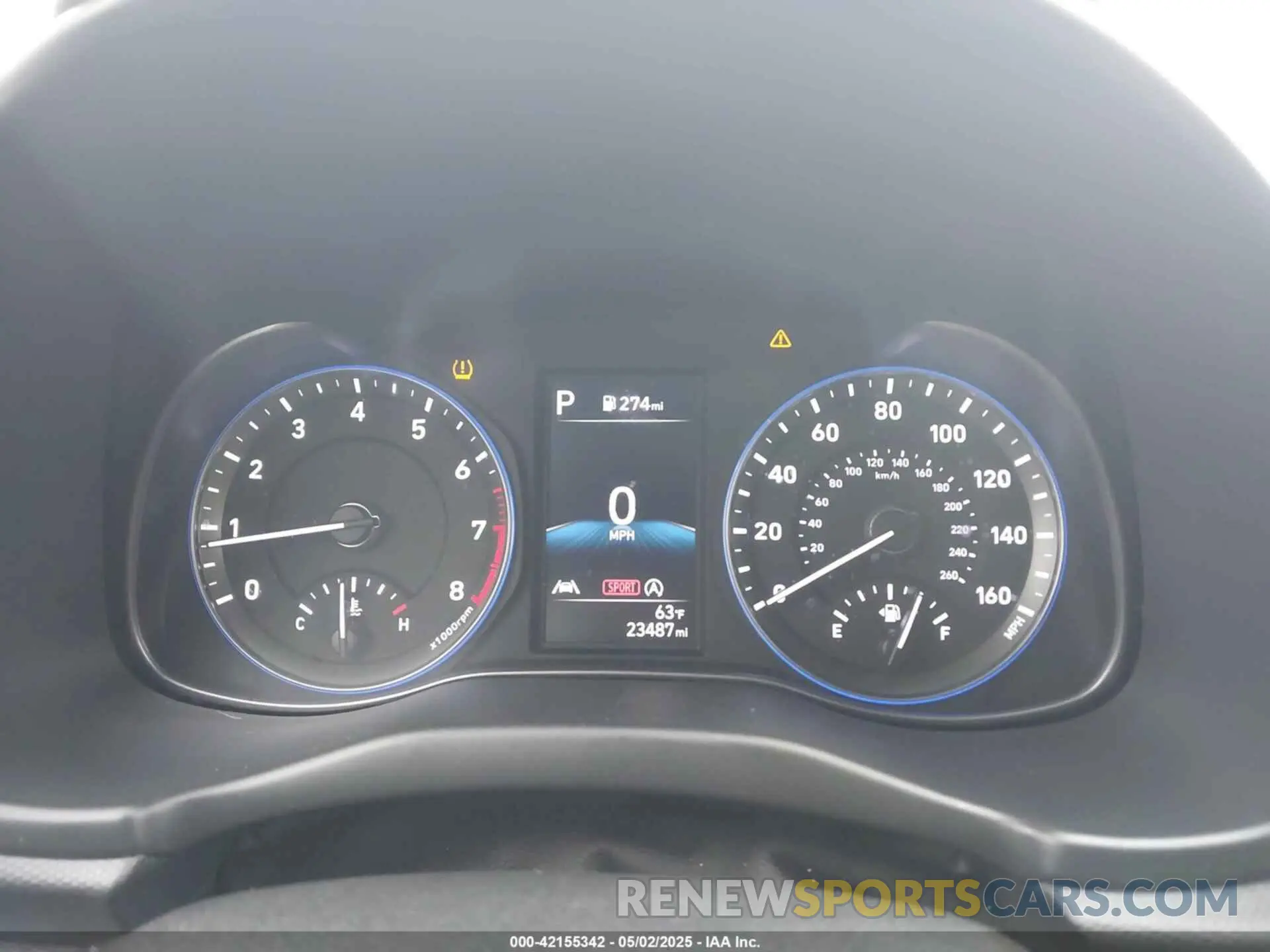 7 Photograph of a damaged car KM8K2CABXPU058703 HYUNDAI KONA 2023
