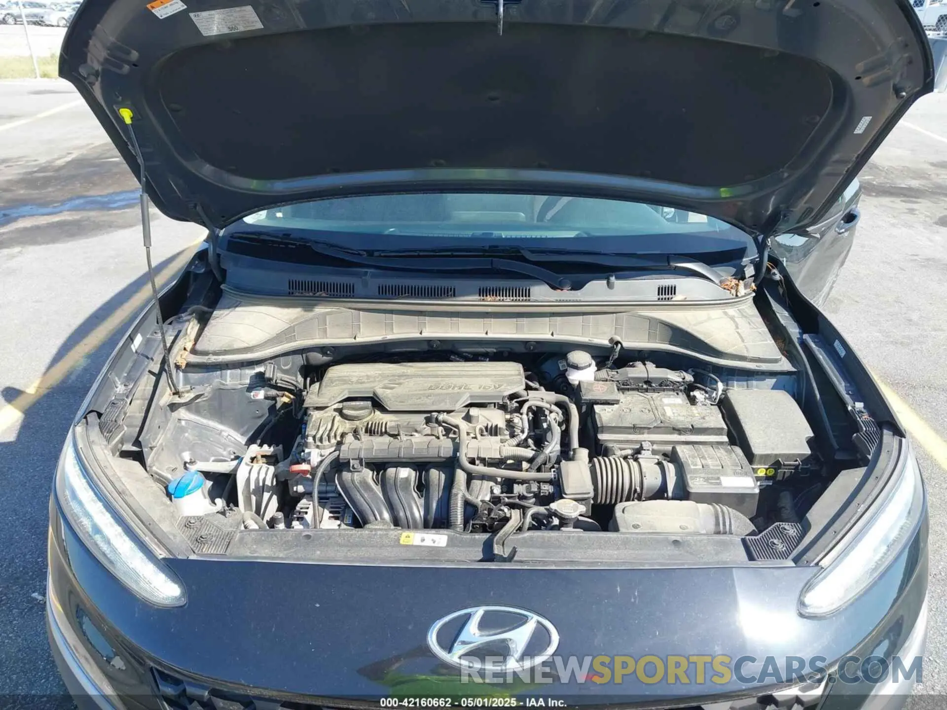 10 Photograph of a damaged car KM8K32AB0PU936064 HYUNDAI KONA 2023