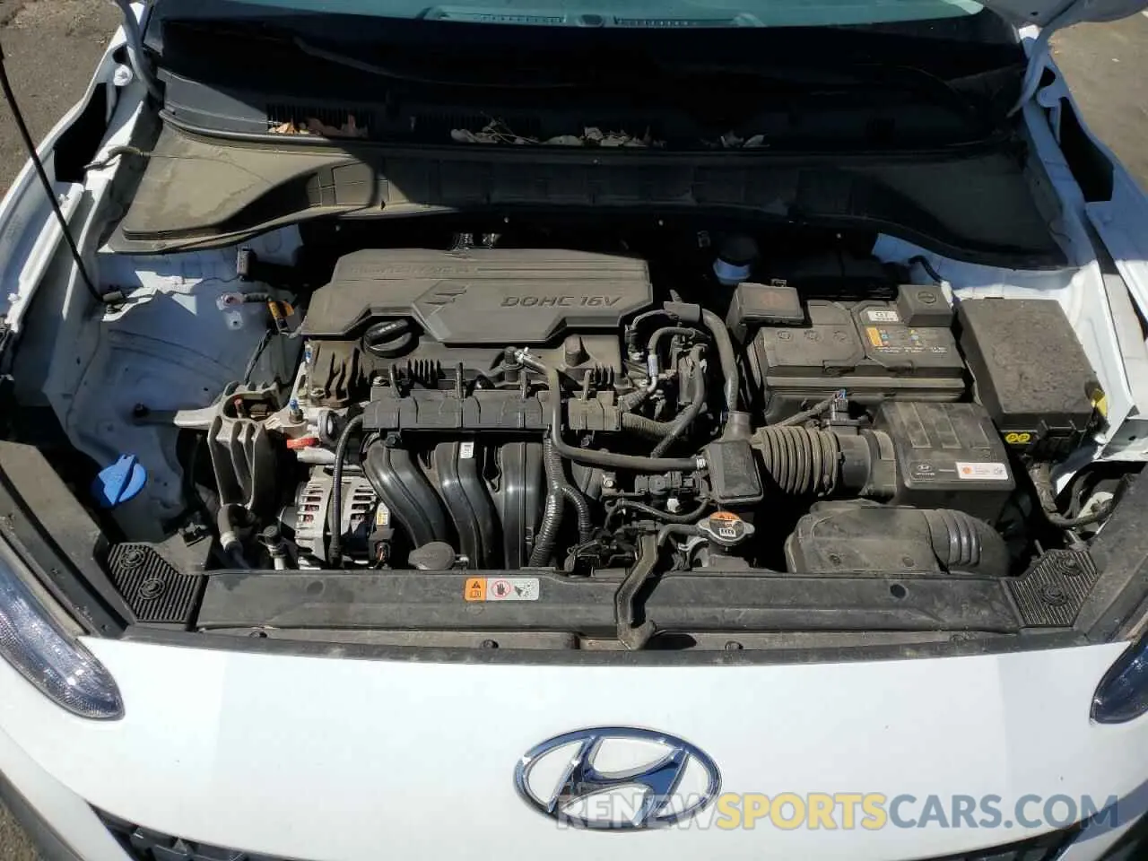 11 Photograph of a damaged car KM8K32AB2PU976324 HYUNDAI KONA 2023