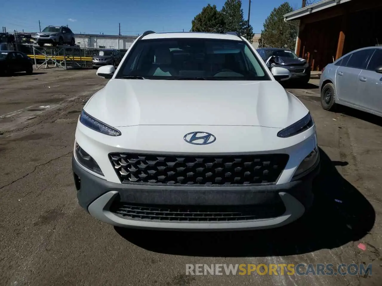 5 Photograph of a damaged car KM8K32AB2PU976324 HYUNDAI KONA 2023