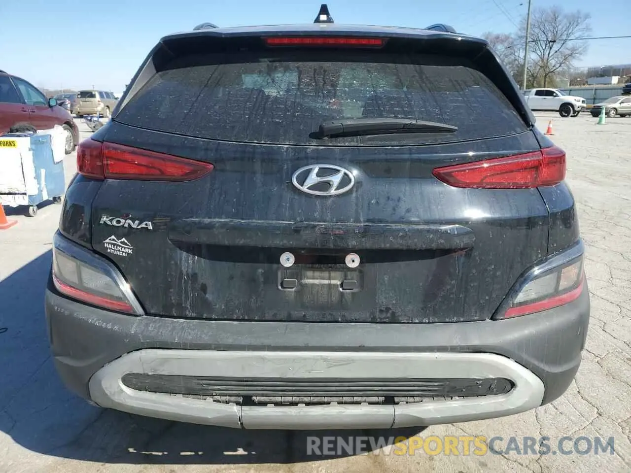 6 Photograph of a damaged car KM8K32AB3PU018017 HYUNDAI KONA 2023
