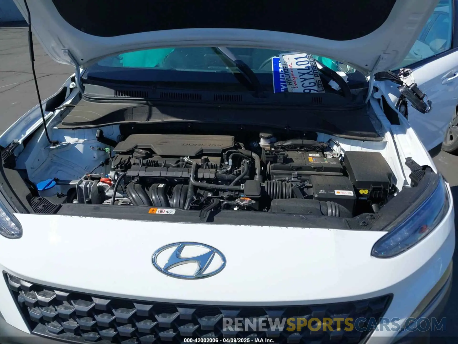 10 Фотография поврежденного автомобиля KM8K32AB3PU049347 HYUNDAI KONA 2023