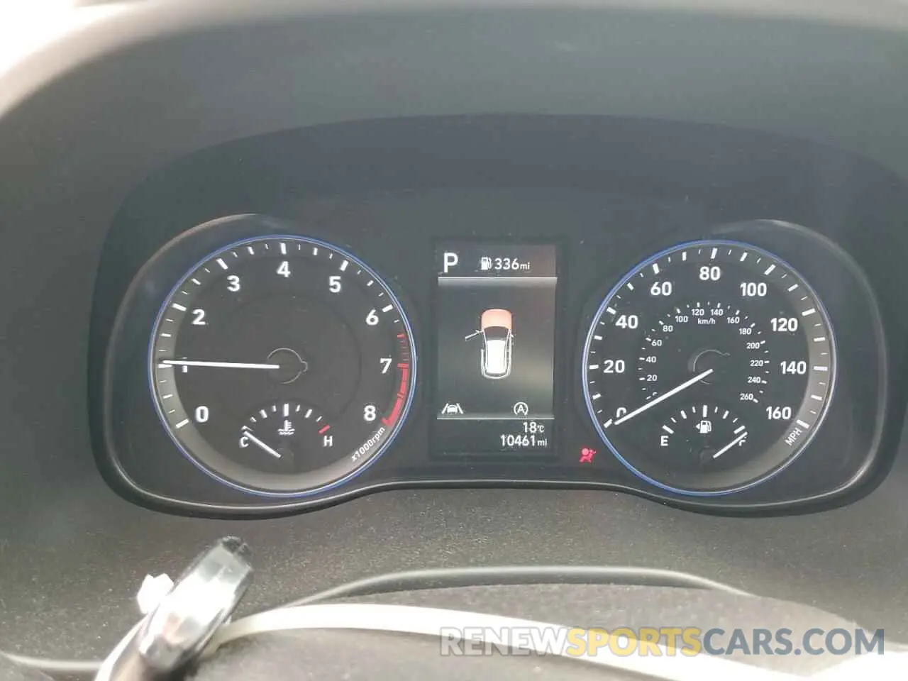 9 Photograph of a damaged car KM8K32AB3PU063278 HYUNDAI KONA 2023
