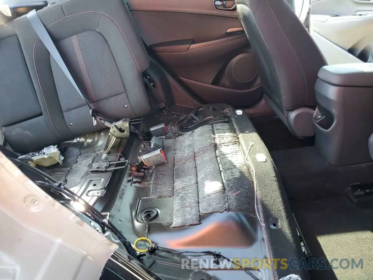 11 Photograph of a damaged car KM8K33A33PU943766 HYUNDAI KONA 2023