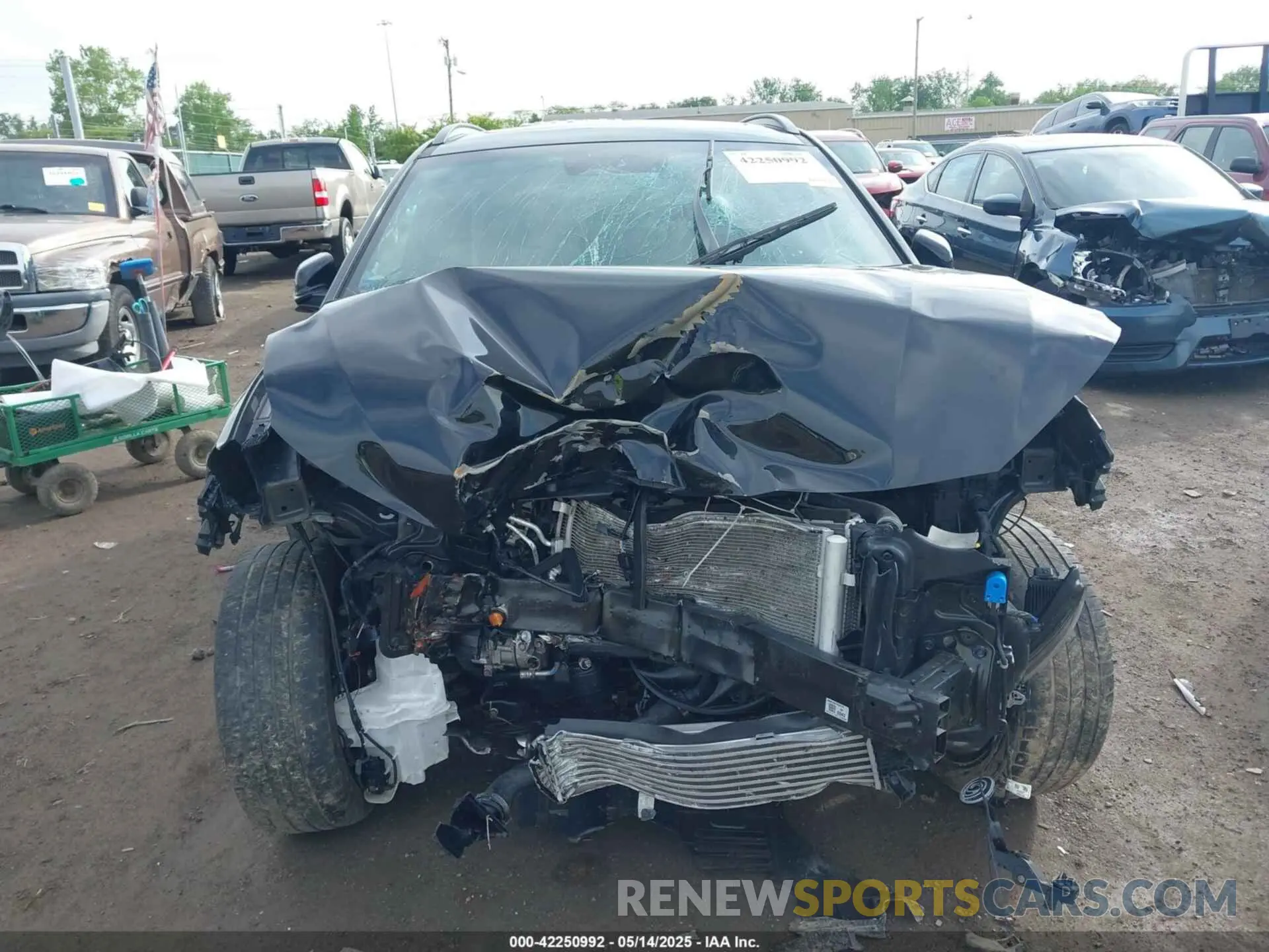 13 Photograph of a damaged car KM8K33A39PU948888 HYUNDAI KONA 2023