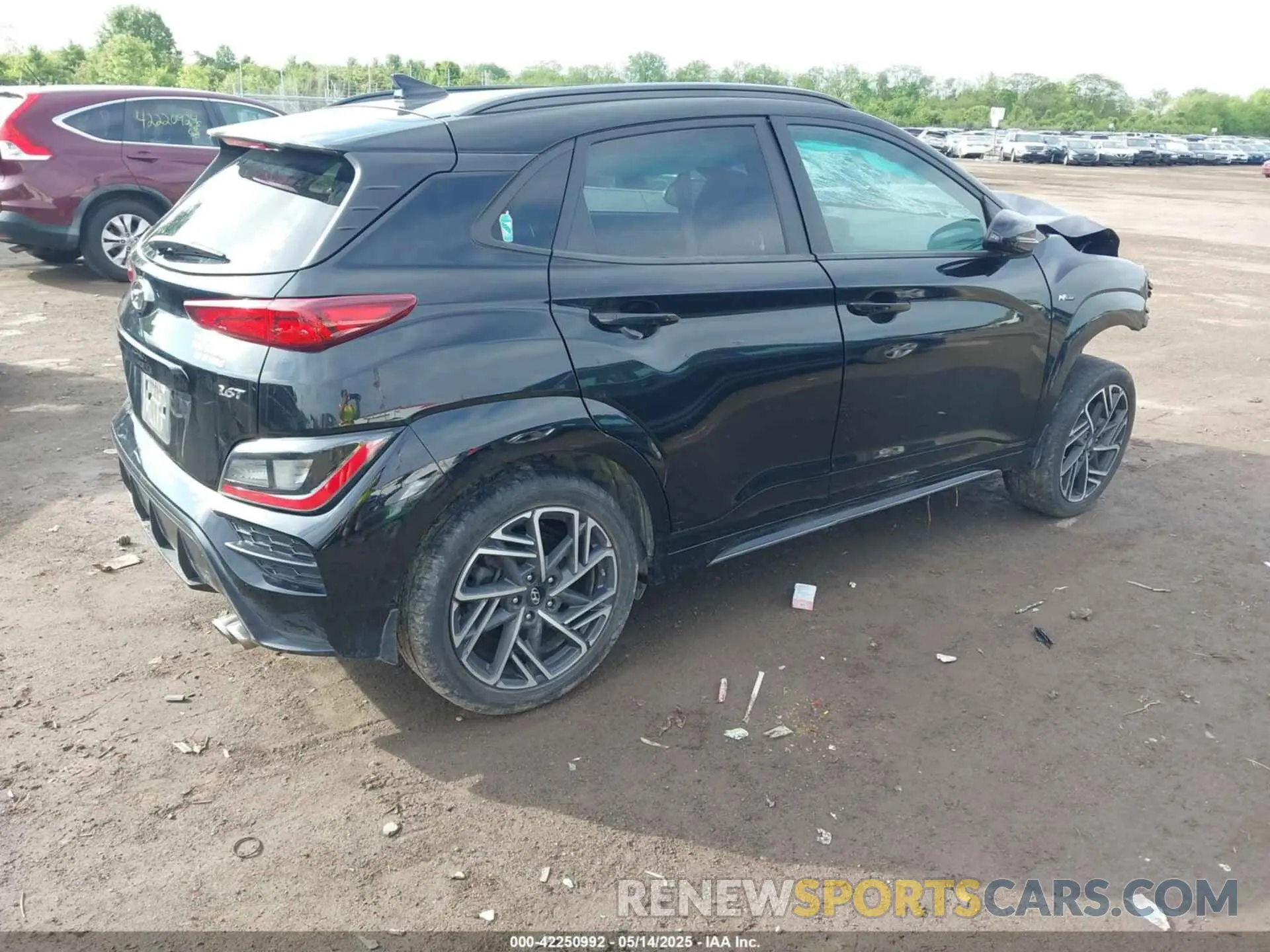 4 Photograph of a damaged car KM8K33A39PU948888 HYUNDAI KONA 2023