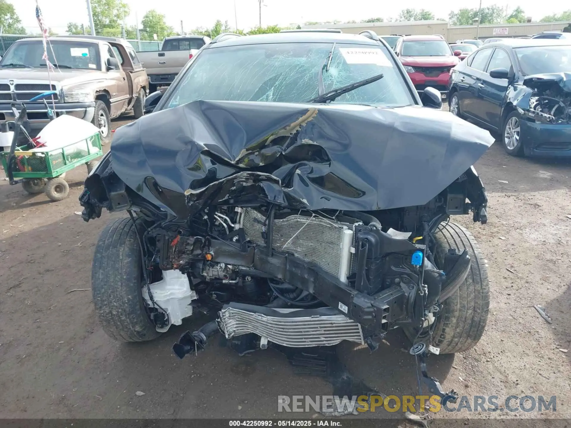 6 Photograph of a damaged car KM8K33A39PU948888 HYUNDAI KONA 2023