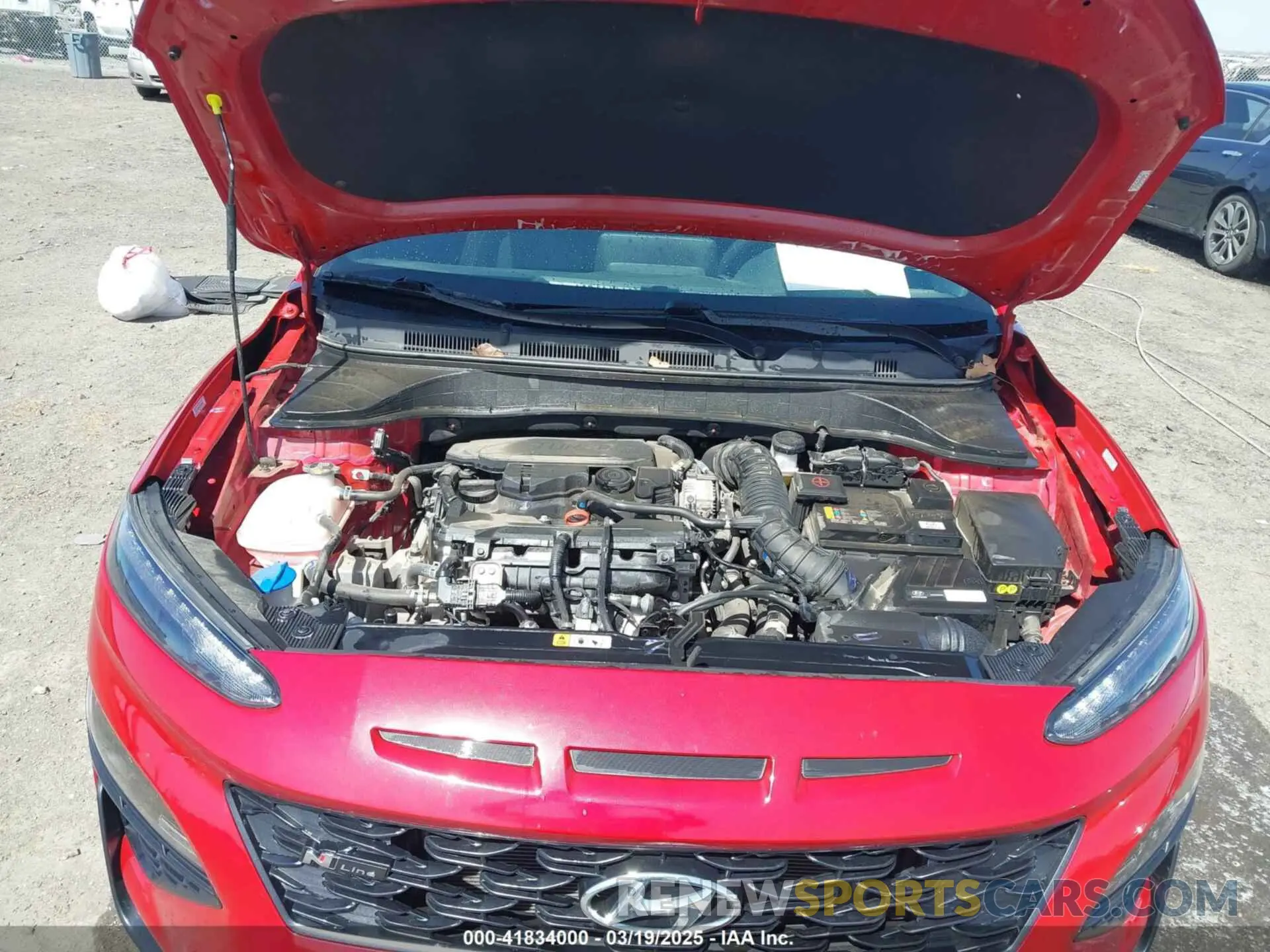 10 Photograph of a damaged car KM8K33A39PU951418 HYUNDAI KONA 2023