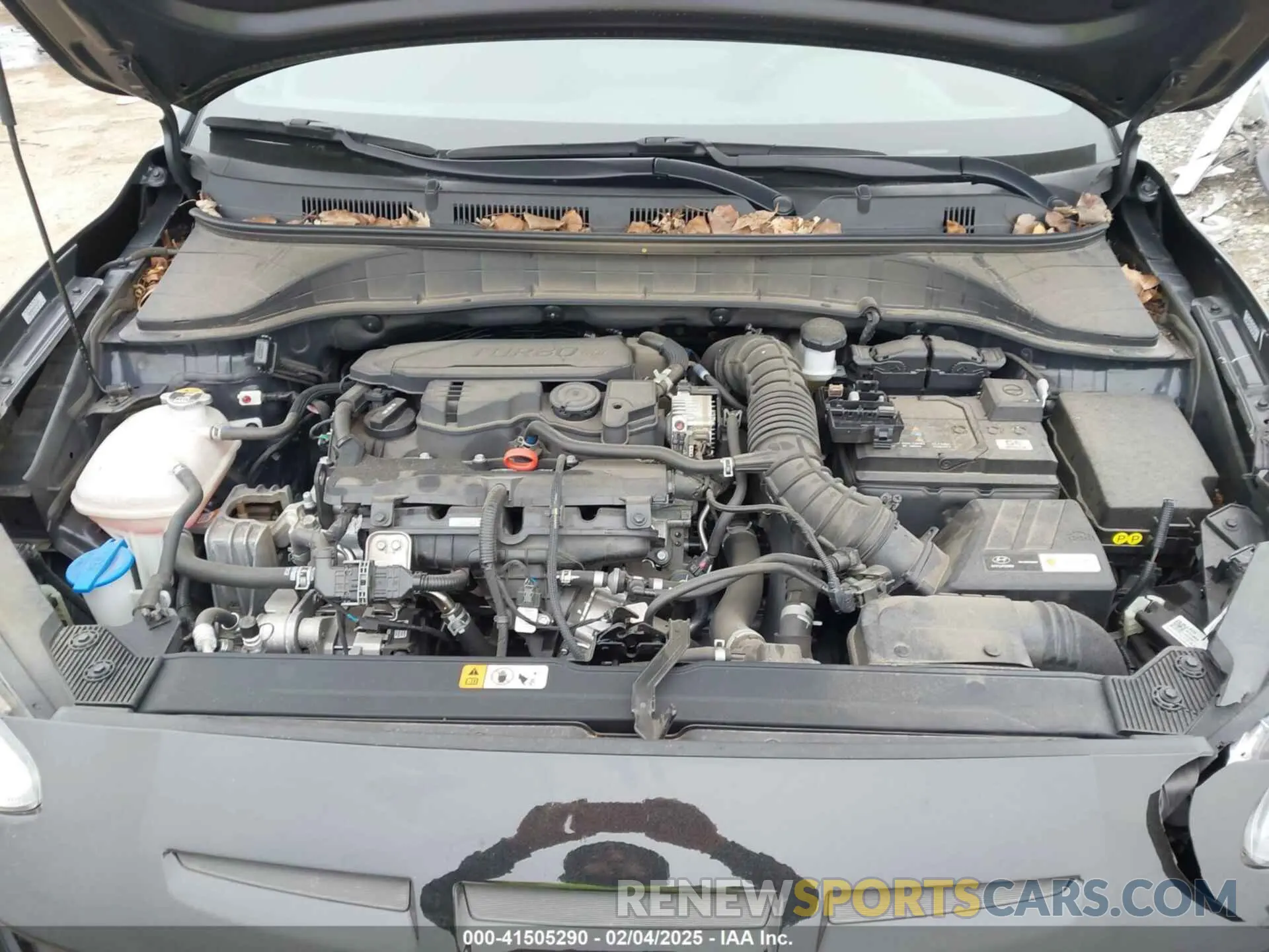 10 Фотография поврежденного автомобиля KM8K33A39PU989957 HYUNDAI KONA 2023