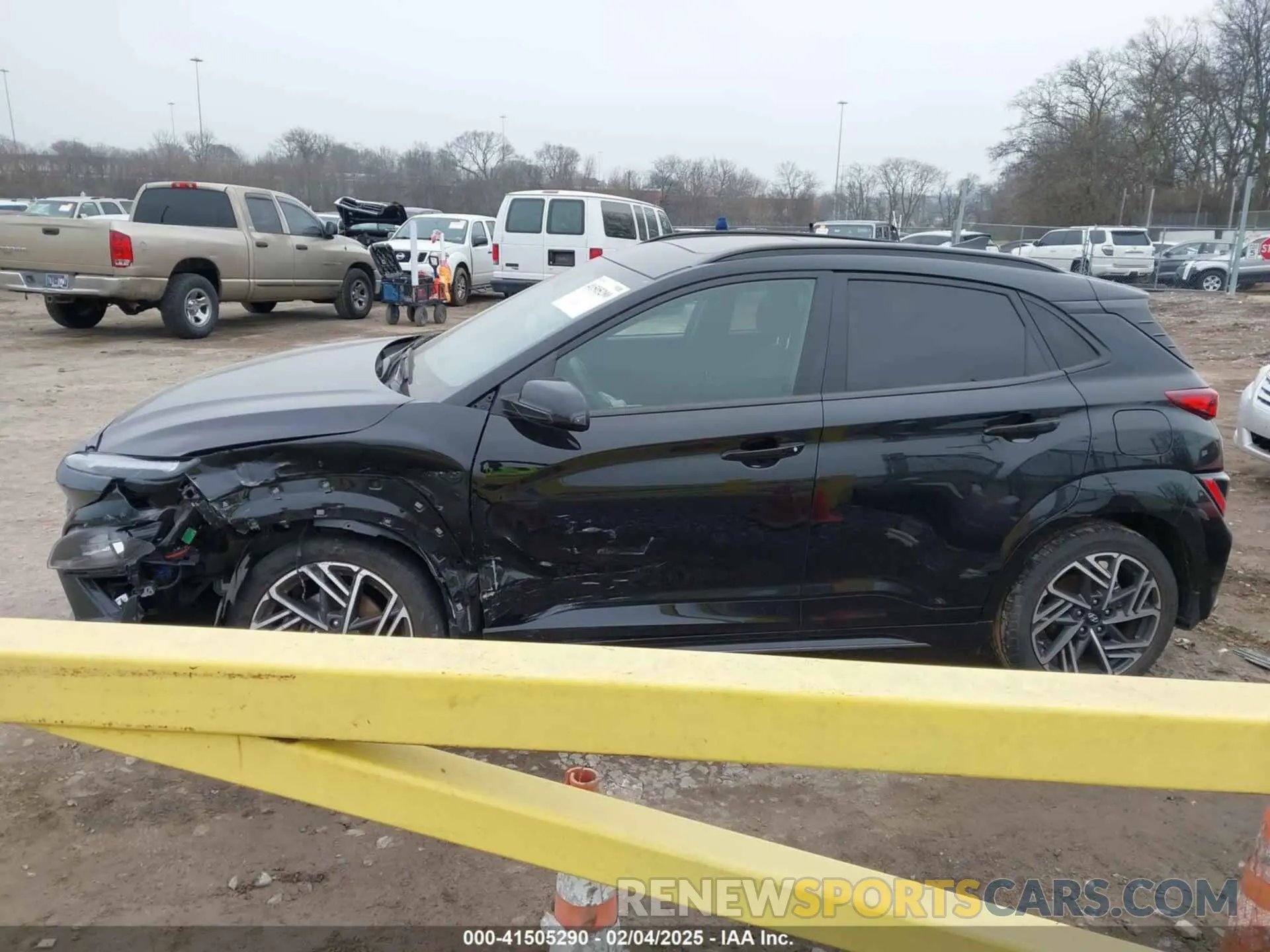 14 Фотография поврежденного автомобиля KM8K33A39PU989957 HYUNDAI KONA 2023