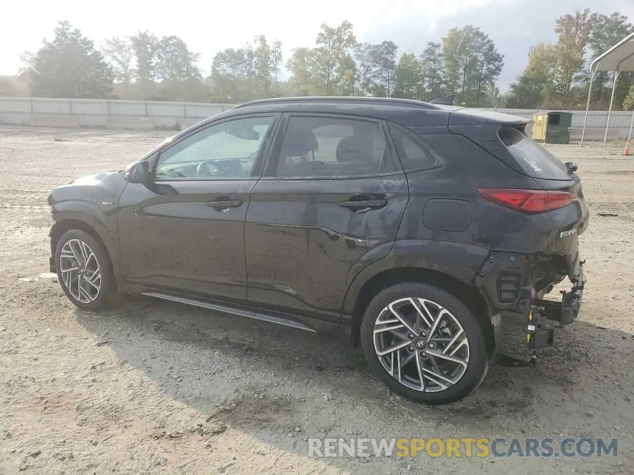 2 Photograph of a damaged car KM8K33A3XPU031197 HYUNDAI KONA 2023