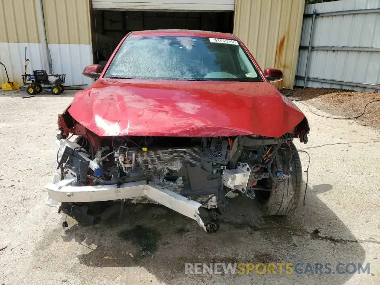 5 Photograph of a damaged car KM8K33AG0PU188224 HYUNDAI KONA 2023