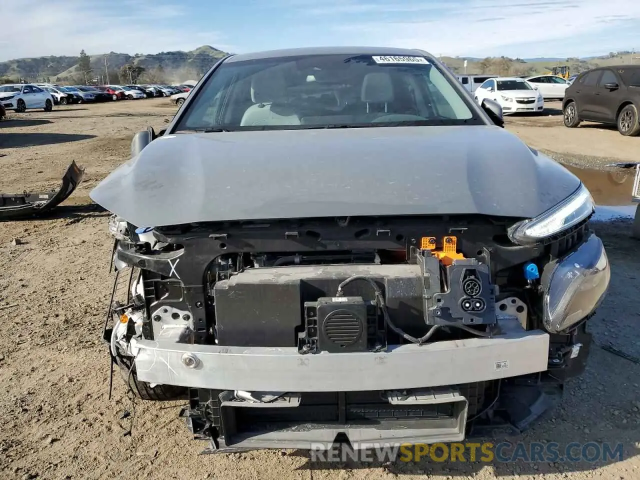 5 Photograph of a damaged car KM8K33AG1PU165566 HYUNDAI KONA 2023