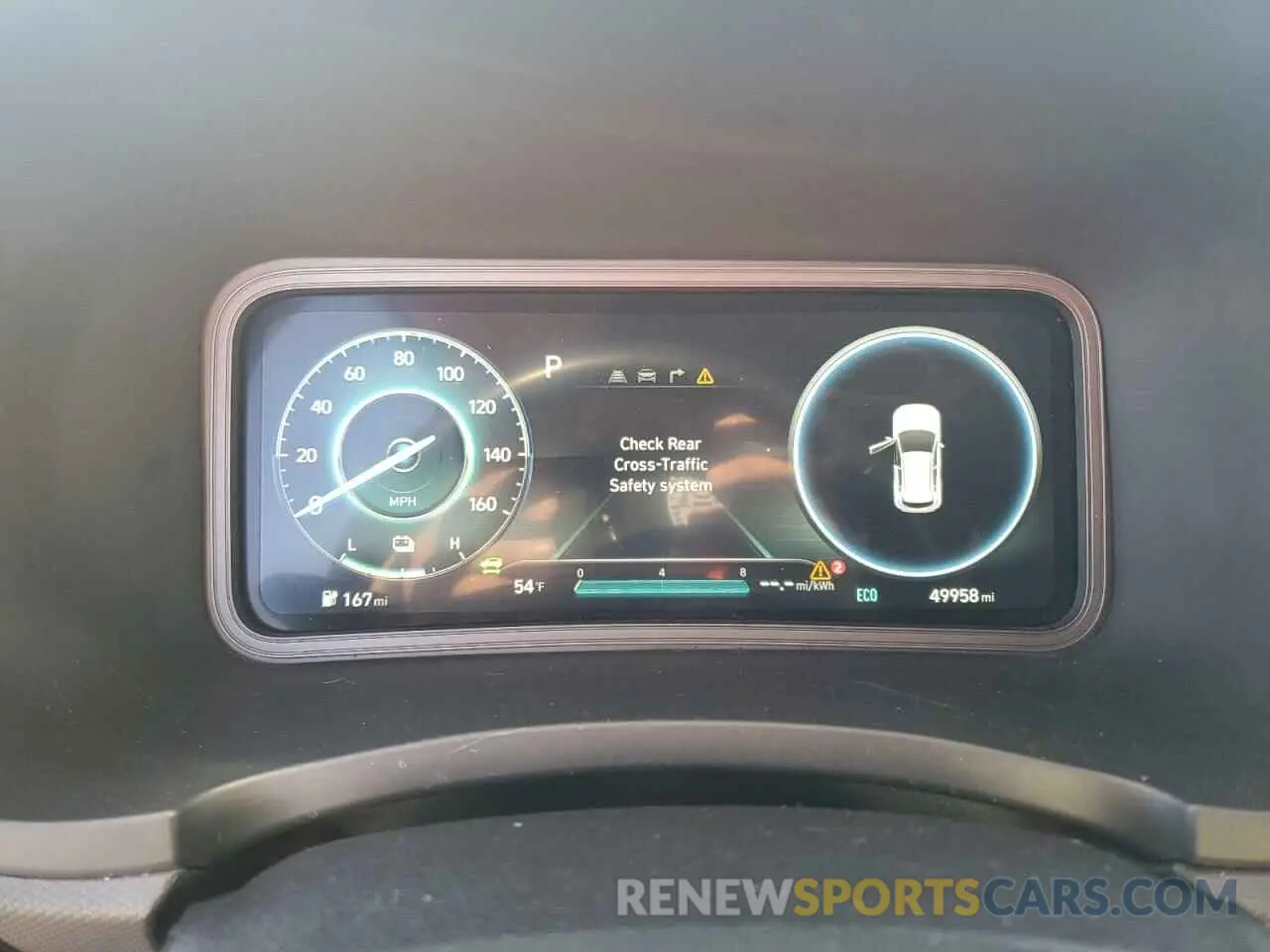 9 Photograph of a damaged car KM8K33AG2PU182344 HYUNDAI KONA 2023