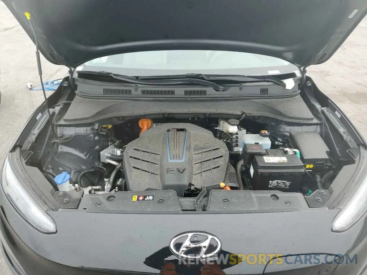 11 Photograph of a damaged car KM8K33AG2PU190072 HYUNDAI KONA 2023