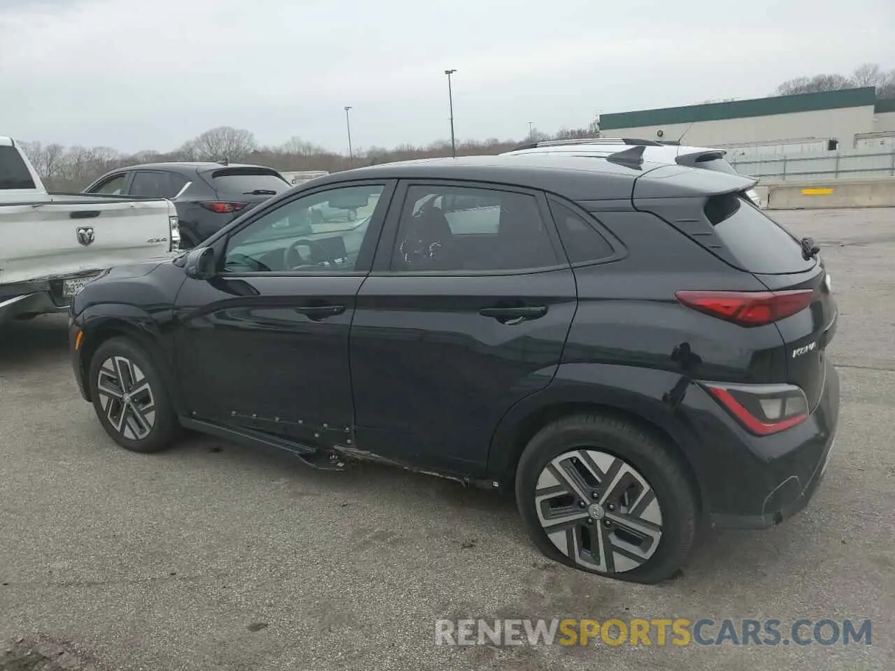 2 Photograph of a damaged car KM8K33AG2PU190072 HYUNDAI KONA 2023