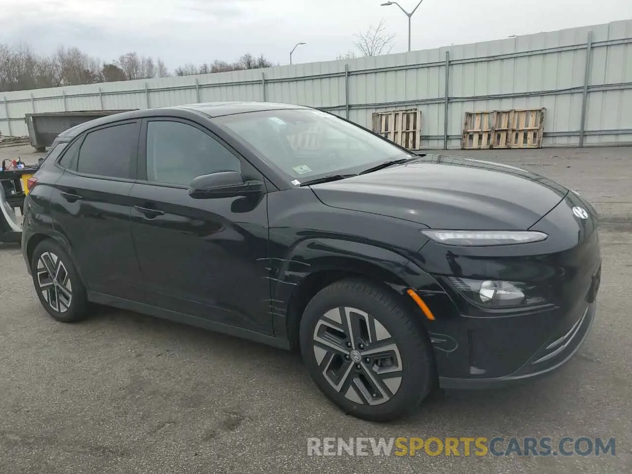 4 Photograph of a damaged car KM8K33AG2PU190072 HYUNDAI KONA 2023