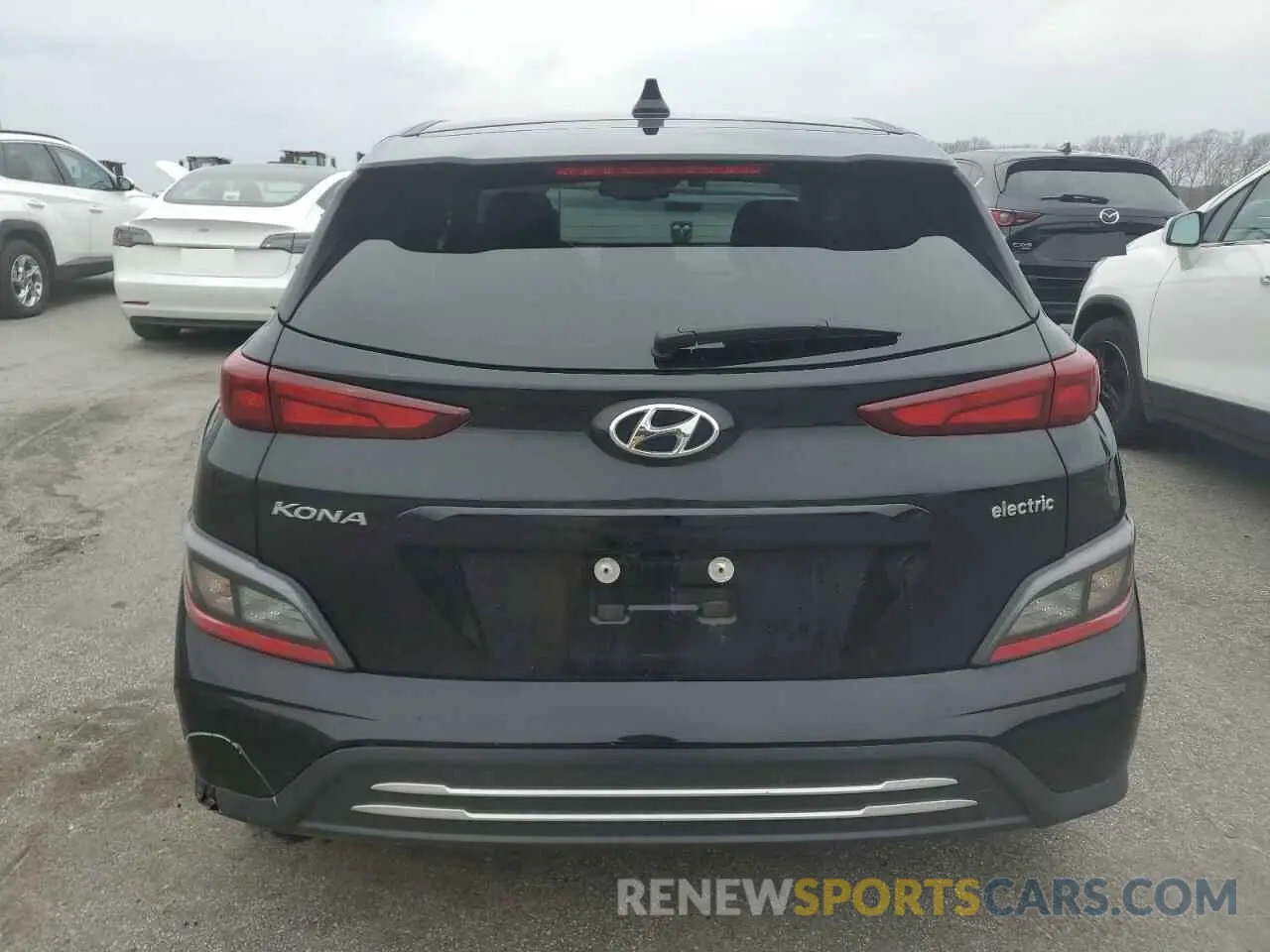 6 Photograph of a damaged car KM8K33AG2PU190072 HYUNDAI KONA 2023