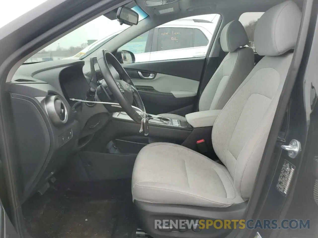 7 Photograph of a damaged car KM8K33AG2PU190072 HYUNDAI KONA 2023