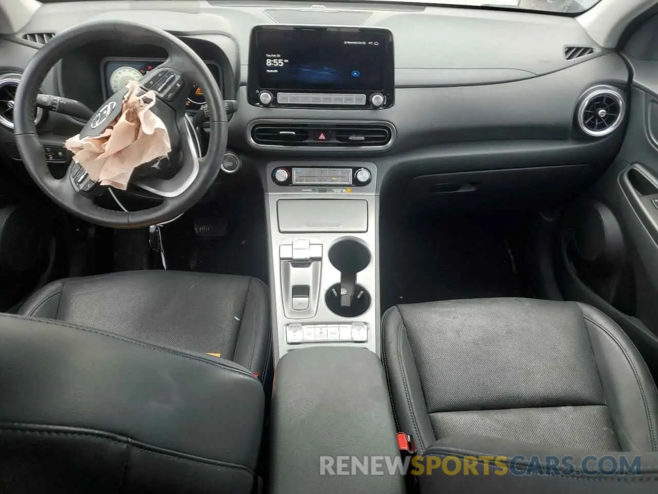 8 Photograph of a damaged car KM8K33AG3PU189321 HYUNDAI KONA 2023