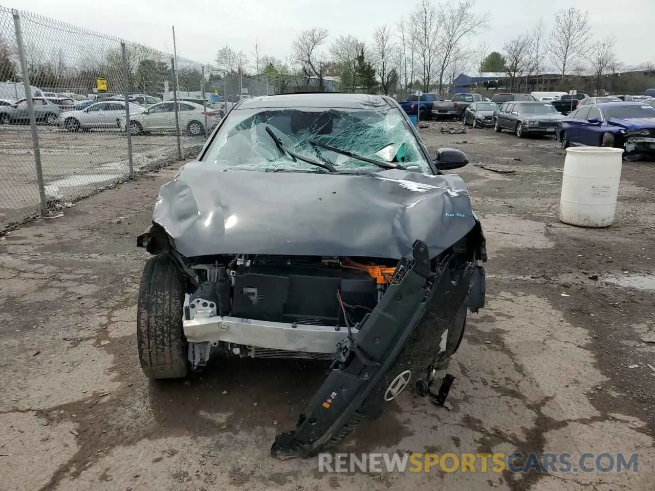 5 Photograph of a damaged car KM8K33AG3PU190274 HYUNDAI KONA 2023
