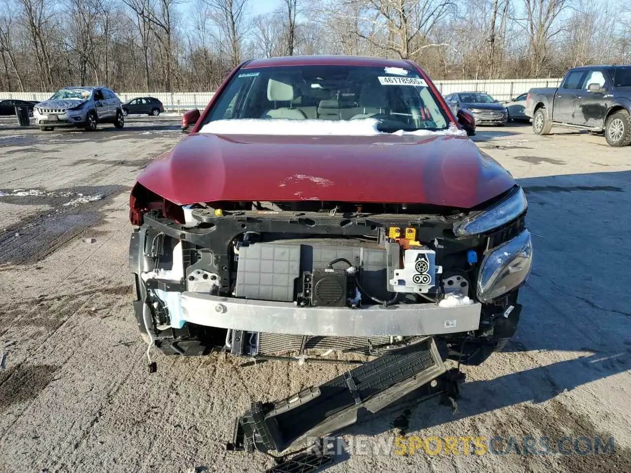 5 Photograph of a damaged car KM8K33AG3PU190503 HYUNDAI KONA 2023