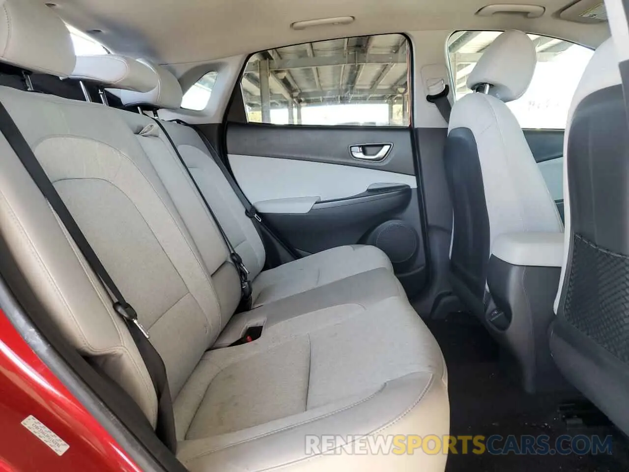 10 Photograph of a damaged car KM8K33AG3PU192896 HYUNDAI KONA 2023