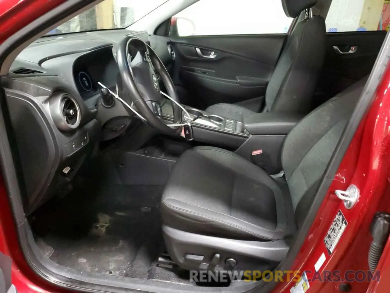 7 Photograph of a damaged car KM8K33AG4PU183432 HYUNDAI KONA 2023