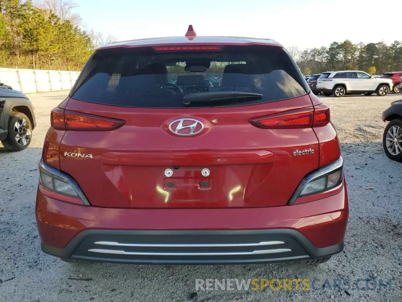 6 Фотография поврежденного автомобиля KM8K33AG6PU188227 HYUNDAI KONA 2023
