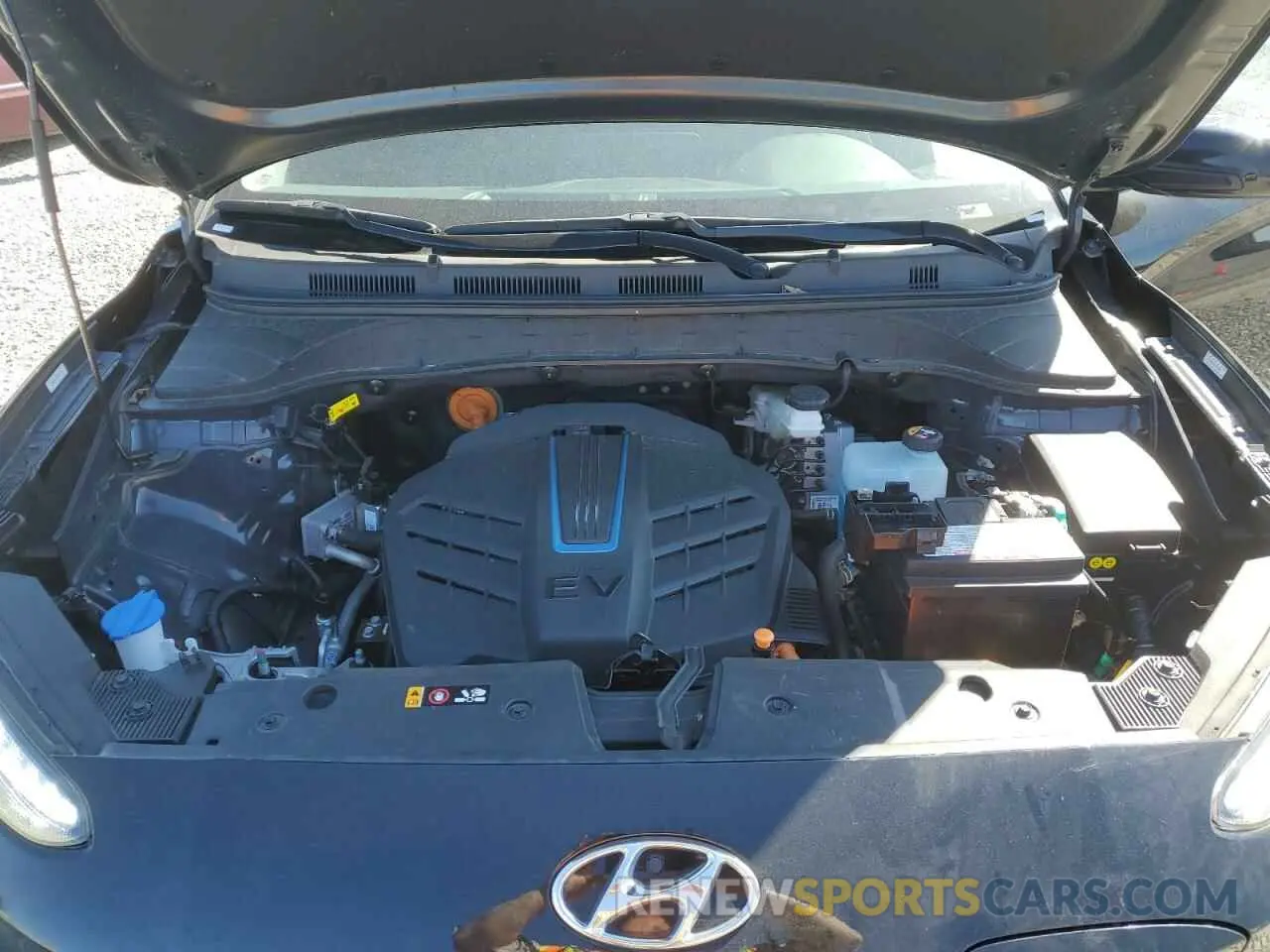12 Photograph of a damaged car KM8K33AG7PU187314 HYUNDAI KONA 2023