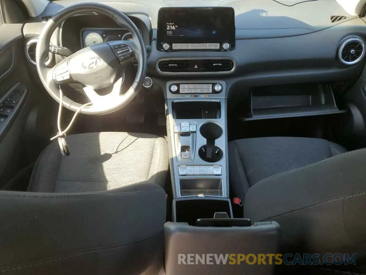 8 Photograph of a damaged car KM8K33AG7PU187314 HYUNDAI KONA 2023