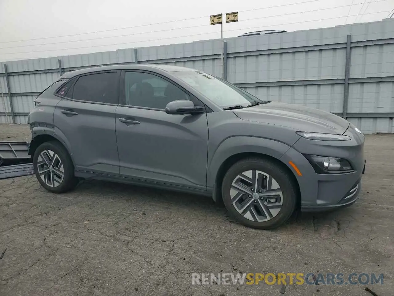 4 Photograph of a damaged car KM8K33AG9PU178789 HYUNDAI KONA 2023