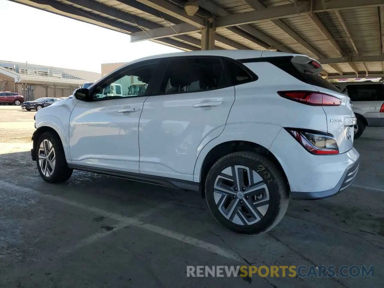 2 Photograph of a damaged car KM8K33AG9PU190733 HYUNDAI KONA 2023