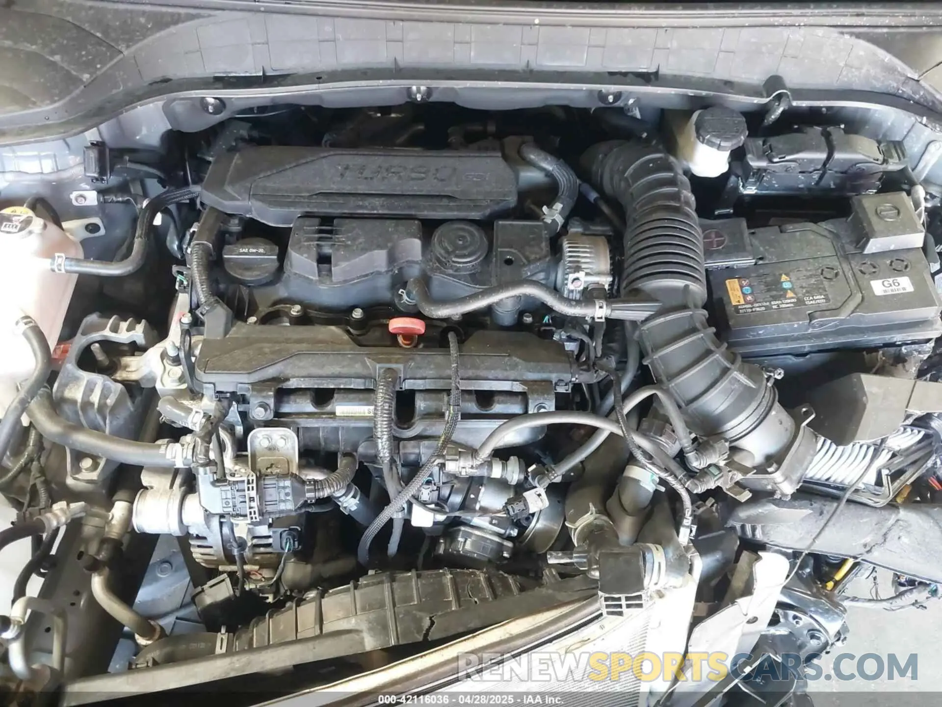 10 Photograph of a damaged car KM8K3CA31PU005264 HYUNDAI KONA 2023